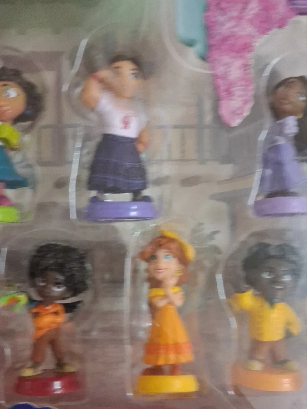 Disney Encanto Figurine Set - Pink, Teal & Purple Play Pack